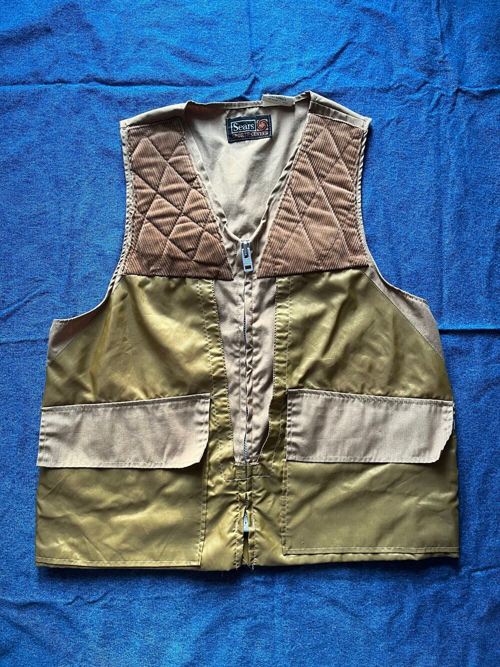 1980's Sears Sports Center Hunting Vest